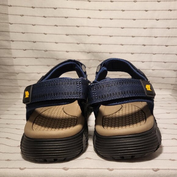 Camel Crown Waterproof Hiking Sandals Men's Size 8 Leather Dark Blue NEW - Picture 9 of 15